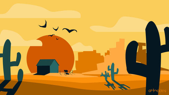 Barren Desert